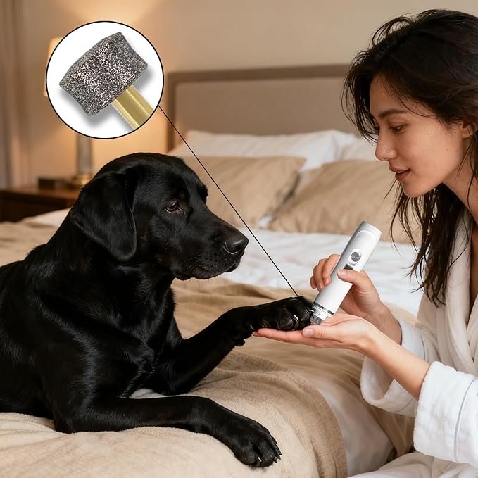 Dog Nail Grinder - Regular - Replacement Head, and Most Brands' Cat/Pet/Dog Nail Grinders, Highly Efficient, Safe and Reliable(2pcs)