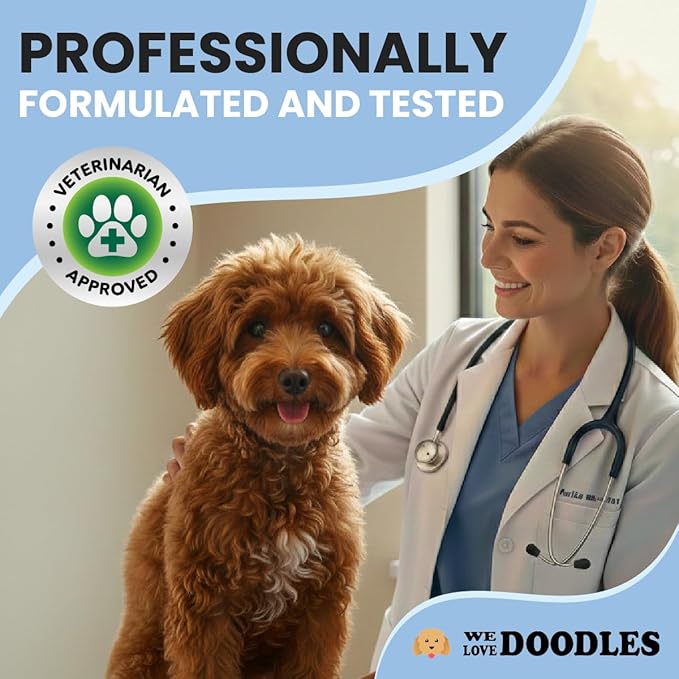 We Love Doodles Dog Wipes - Deodorizing & Cleaning Pet Wipes, for Coat, Face, Paws, Butt, & Body, Dog Essentials & Grooming Supplies, Made in USA, Unscented (400 Wipes)