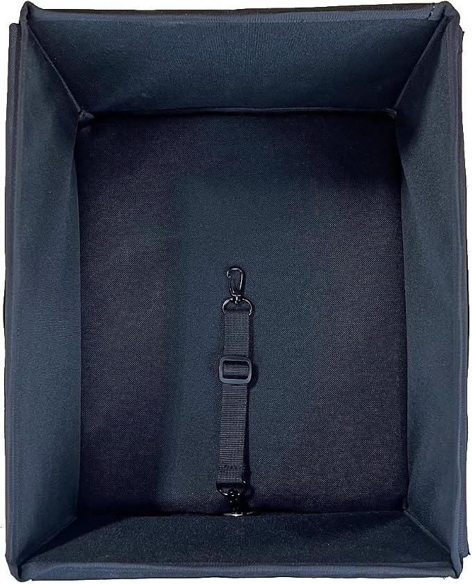 Bushwhacker Portland - Bike Rack Dog, Grocery and Goods Carrier - Bicycle Pannier Crate Cycling Basket Trunk Bag Rear Bed Storage Leash Carry Cargo Pet Commuter Behind Seat Accessories Ebike (Small)