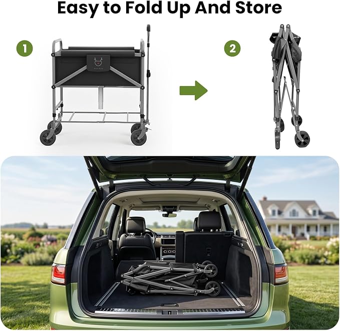Foldable Dog Bath Cart for Dirty Outdoor Dogs,Adjustable Height pet Bath Cart for Small and Medium Dogs(5-55 lbs) and Cats,Four-Wheel Bathing Cart with Brake,No Need to Carry Your Muddy Pup Home