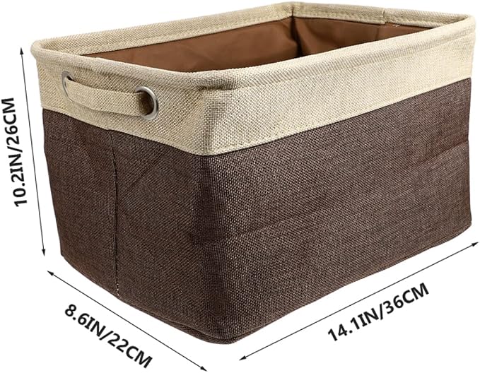 ABOOFAN 5pcs Pet Toy Storage Basket Woven Organizer for Dog Toys and Stylish and for Clutter Living