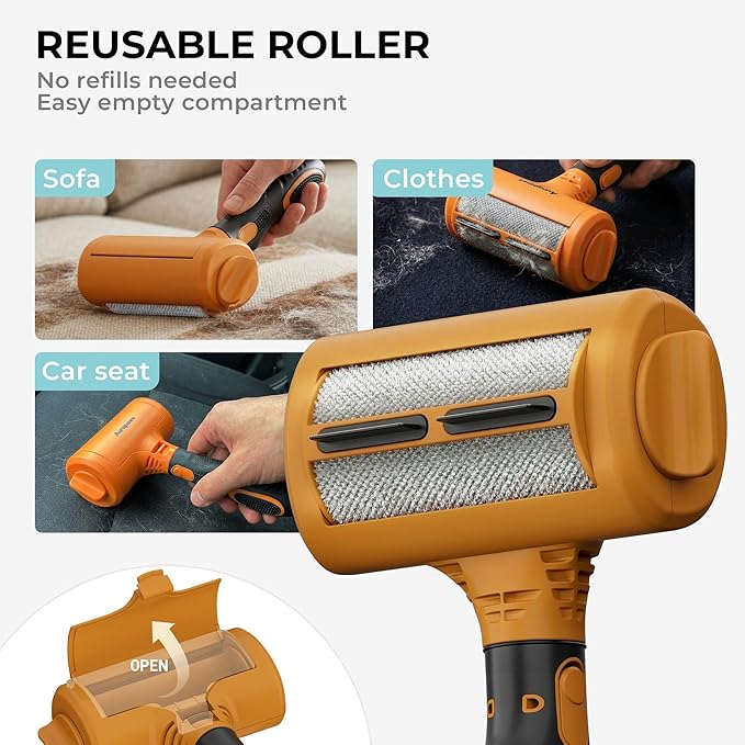 Professional Deshedding Dog Brush Grooming Kit- Dog Deshedding Brush, Slicker Brushes, Undercoat Rake, Bristle Brush, Hair Removal Tool 6 Set for Dogs Cats All Hair Types, Reduce Shedding 90%