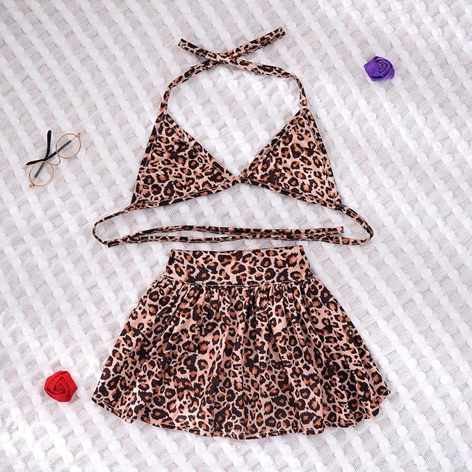 Dog Bikini Swimsuit Puppy Beach Dress Summer Dog Clothes Female Girl Adjustable Pet Skirt Outfit Lightweight Puppy Vest Shirts Cat Apparel Dog Bathing Suit for Small Medium Dog