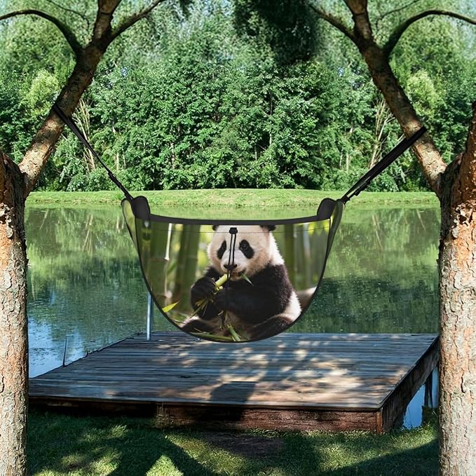 Giant panda Car Seat Organizer-Backseat Storage Bag for Travel | Waterproof Durable. Holds Snacks Gear Essentials. Fits Most Cars.