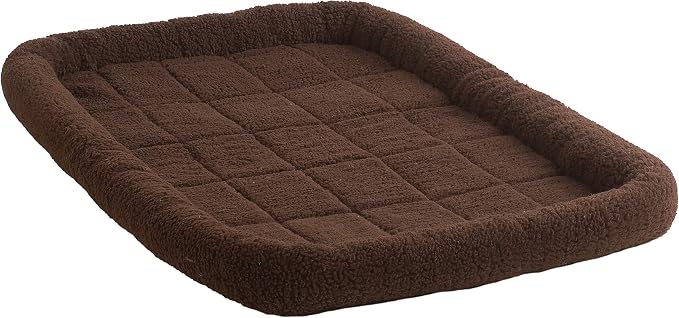 Pet Lodge® Fleece Pet Bed | Crate Pad | Machine Washable Dog Bed | Easily Storable