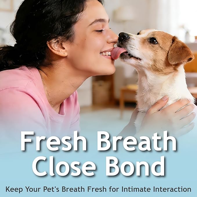 DOCO Pet Dog Teeth Cleaning Wipes – Deodorizing Finger Wipes for Dogs & Cats | Helps Reduce Plaque & Tartar Buildup, Supports Fresh Breath, No Rinse (Chicken, 50 Count)