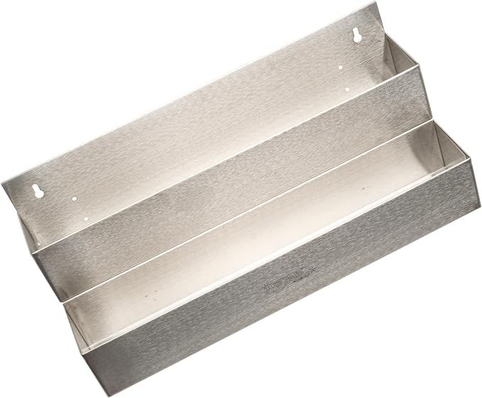 Winco Double Speed Rail, 22-Inch, Stainless Steel | Holds up to 24 bottles, Foodservice