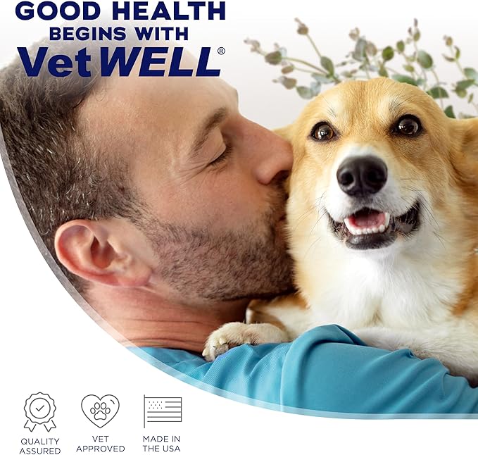 VetWELL Ear Cleaner for Dogs and Cats - Otic Rinse for Infections and Controlling Ear Infections and Odor in Pets - 8 oz (Cucumber Melon)