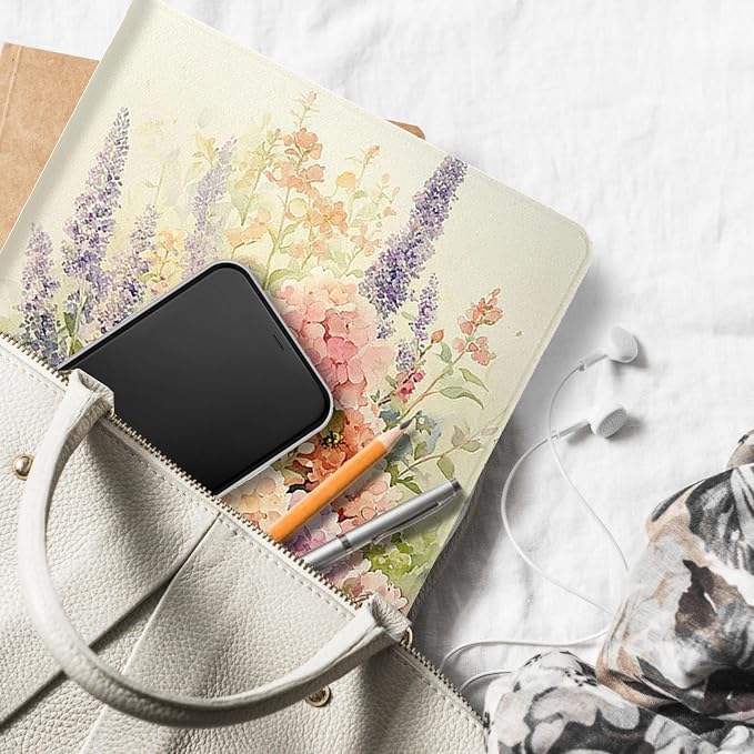 for Microsoft Surface Pro 8-13" 2021 Tablet Case,Auto Wake/Sleep,Adjustable Stand Protective Cover - Watercolor Flower