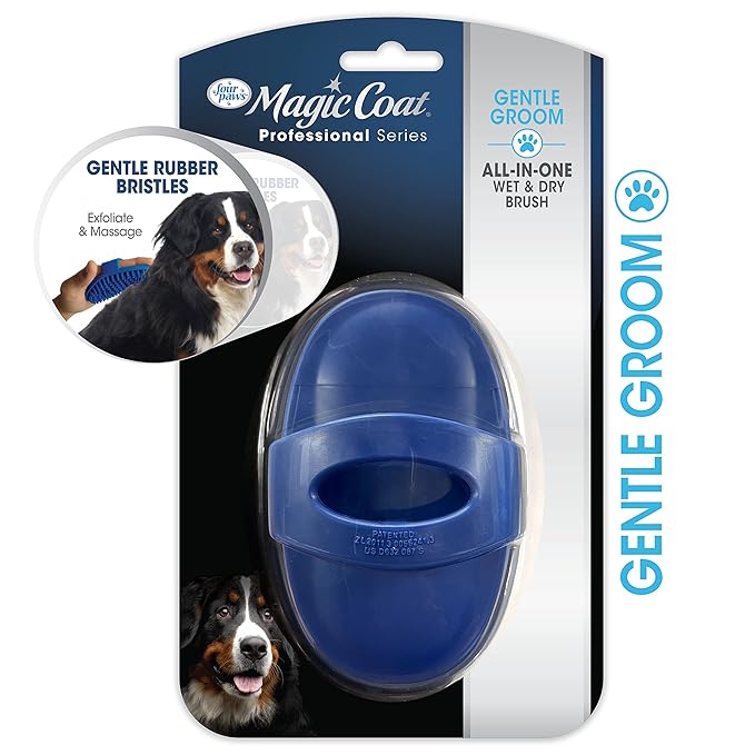 Four Paws Magic Coat Professional Series Grooming Brushes for Dogs & Cats l Trimmers, Nail Clippers, & Brushes Dog & Cat (Pack of 3)