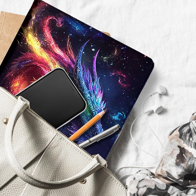 for Microsoft Surface Pro 8-13" 2021 Tablet Case,Auto Wake/Sleep,Adjustable Stand Protective Cover - Cute Dragon