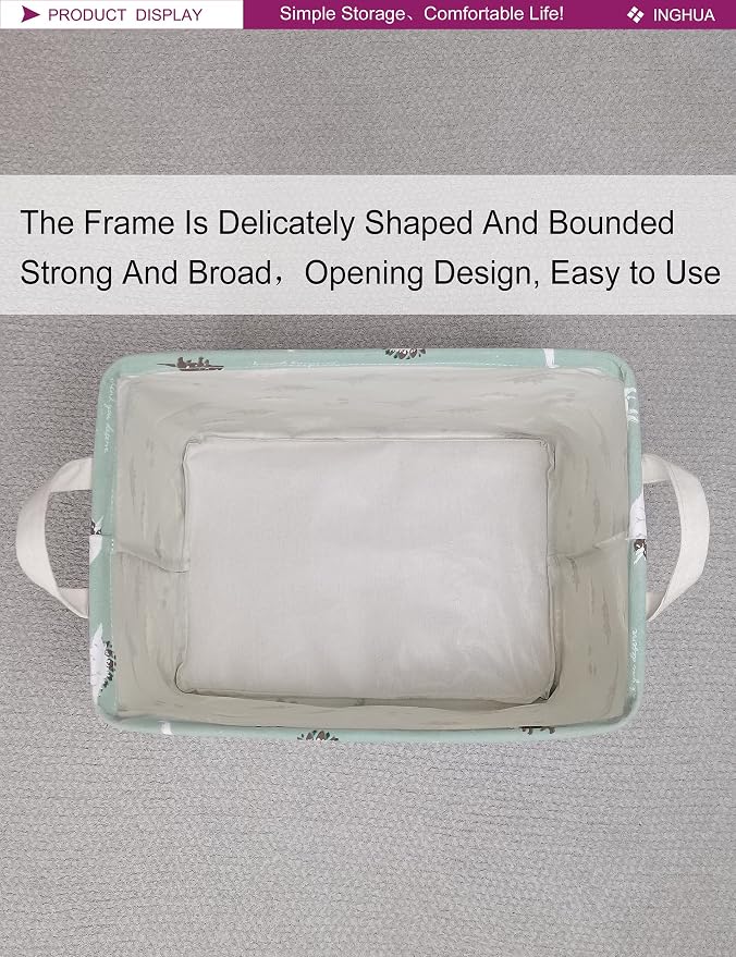 Rectangular Dinosaur Storage Basket | Gifts Bag for Toys,Books,Clothes,Gifts,Pets-Perfect for Home,Office,Nursery,Dorm,Shelf
