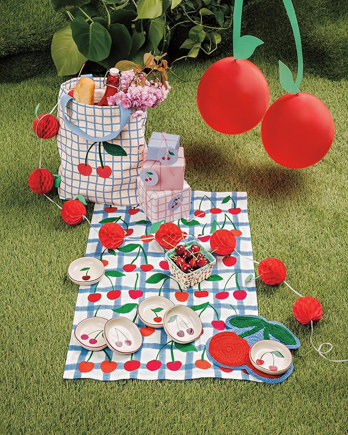 Danica Jubilee Kitchen Cloth Printed Dishtowel - Cherry