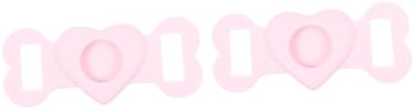 DOITOOL 2 Pcs Tracker Case - Scratch Holder Desktop Stand Pet Case Sleeve Pink Tablet