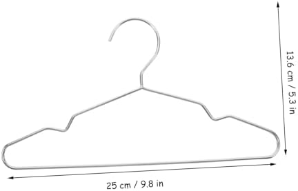 10pcs Small Pet Coat Hanger Steel Pet Apparel Hanger for Cats Dogs Dogs Puppy Anti-Skid Clothing Rack