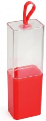 Stackable PET Storage Box, Rigid Clear Organizer for Cables & Small Items, Durable Transparent Container, 13 x 3.3 x 1.6 Inches