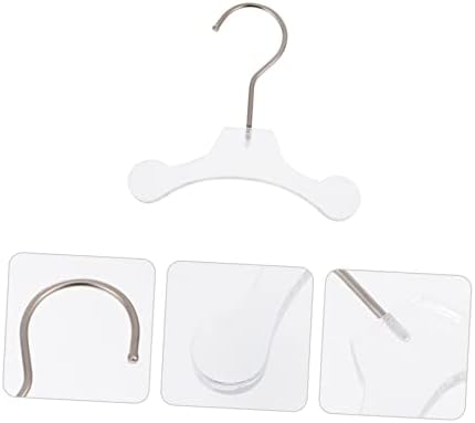 POPETPOP Pet Apparel Hanger Design for Organizing Small Dog Clothes Decorative and Functional Hanger for Pet Owners for Drying and Displaying Attire