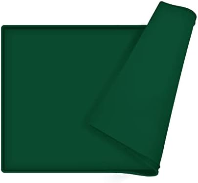 Silicone Dog Food Mat Waterproof Pet Feeding Tray for Medium and Large Dogs