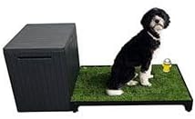 Quick N Clean Potty Station W/Plastic Potty Attendant Kit Family 5 (2' X 3' Quick N Clean Potty Station W/Plastic)