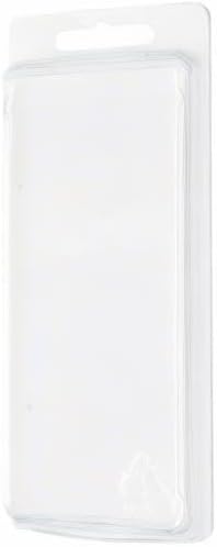 Collecting Warehouse Clear Plastic Clamshell Package / Storage Container, 5.375" H x 2.25" W x 1.25" D, Pack of 25