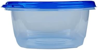 Glad GladWare Tall Entree Containers, Large Square, 42 Oz, 3 Count, 6-Pack | Lock-tight seal for meal prep and lunches in a tall square format; microwave and dishwasher safe