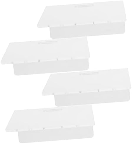 SOLUSTRE 4pcs Monitor Storage Rack Floating Wall Shelf Speaker Security Camera Shelf