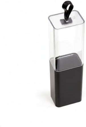 Stackable PET Storage Box, Rigid Clear Organizer for Cables & Small Items, Durable Transparent Container, 13 x 3.3 x 1.6 Inches