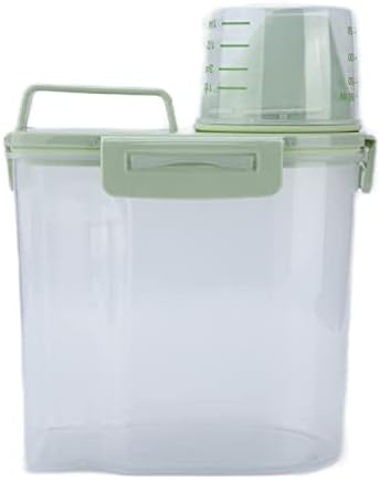 Pet Food Container Moisture Proof Dog Food Storage Tank with Airtight Lid Measuring Cup for Travel Camping Pet Supply