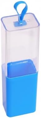 Stackable PET Storage Box, Rigid Clear Organizer for Cables & Small Items, Durable Transparent Container, 13 x 3.3 x 1.6 Inches