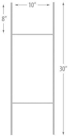 House Pet Monitoring Device Demo Open Green 1 Double Sided 18x24 in Yard Road Sign w/stand