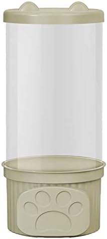 Transparent PET Toy Storage Cylinder with Large Acity and PP Lid for Home Organization (Green)