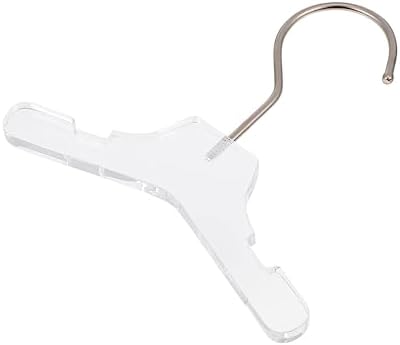 POPETPOP Pet Clothes Hanger Wear-Resistant Small Hanger for Dogs Lightweight and Portable Non- Design for Secure Clothing Hold for Travel and Home Use