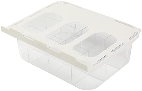 Xicennego Minimalist Clear Underwear Storage Box, Plastic Drawer Organizer, Wardrobe Organizer for Socks, Underwear, Bra, Tie