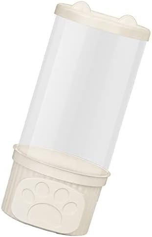 Zerodis Toy Storage Container, Transparent Cylinder Plush Toy Display Bucket Large Capacity Lidded Home Storage Bins Organizer for Home (White)
