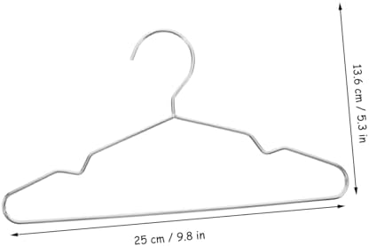 10pcs Pet Coat Hangers for Dogs and Cats Stylish Closet Organizers for Pet Garments Compact and Space Saving Clothing Accessories for Dogs and Kittens