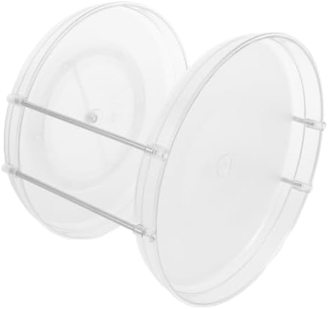 Rotating Spice Rack Turntable 2 Tier Pet Cabinet Organizer | Multipurpose Storage, Easy to Clean, 360 Degree Smooth Rotation, for Medicine Cabinets and Vanities