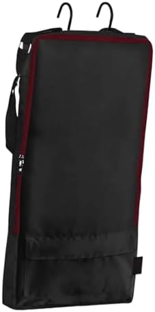 kowaku Bridle Bag,with 3 Prong Tack Rack Spacious Organizer Horse Tack Carry Bag, Horse Bridle Bag, for Harness, Bits, Headstalls, Black
