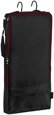 kowaku Bridle Bag,with 3 Prong Tack Rack Spacious Organizer Horse Tack Carry Bag, Horse Bridle Bag, for Harness, Bits, Headstalls, Black