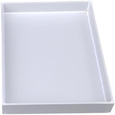 Large Leak-Proof Water Tray, PP Plastic Drip Pan for Labs, Kitchens & Homes - Durable, Sealed Design (65x40cm/26x16in) - Ideal for Mess-Free Cleanups