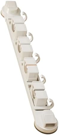 Duty Aluminum Suction Broom Holder for Bathroom Garage Without Drilling Needed Multi Hook Bathroom Planner