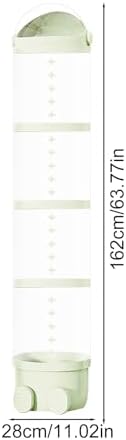 Vertical Toy Tube, Stuffed Animal Holder, Clear Display Cube | Storage Tube, Space-Saving Toy Organizer For Bedroom