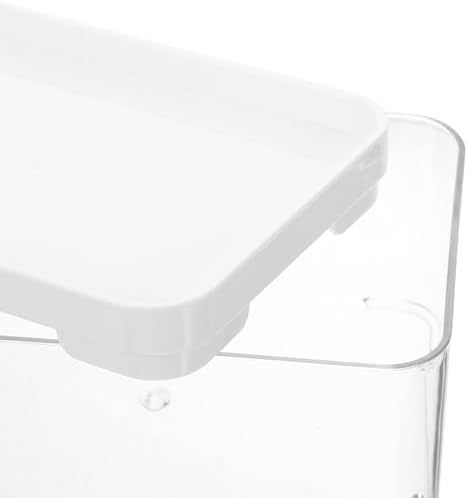 Unomor Laundry Powder Holder Pet Storage Box with Lid for Household Use | Refillable Bin, Water Resistant Cover, Portable Organizer for Laundry Room Storage and Daily Household Sorting