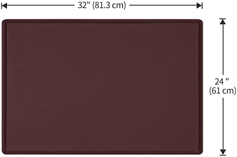 Silicone Dog Food Mat Waterproof Pet Feeding Tray for Large Dogs