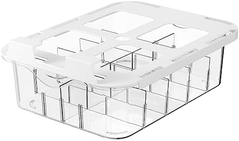 Type Socks Organizer Box Dividers Multi-functional Storage for Underwear Socks Items Design for Easy Visibility Closet Drawer