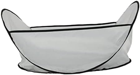 Pet Shearing Bib Foldable Dog Hair Catcher for Grooming Washable Hair Collector for Dog Haircut Trimming and Shaving Pet Catcher for Home Use 27.55X17.71X14.96in