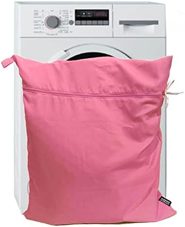 Harrison Howard Pet Washing Bag Dog Cat Horse Hair Laundry Bag for Rug Sheet Boots Pets Laundry Helper Pastel Pink