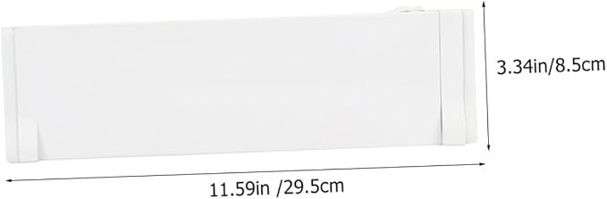 Healifty 2pcs Divider Versatile Drawer Organizers for Socks Ties and Accessories Easy Design for Neat Home Storage