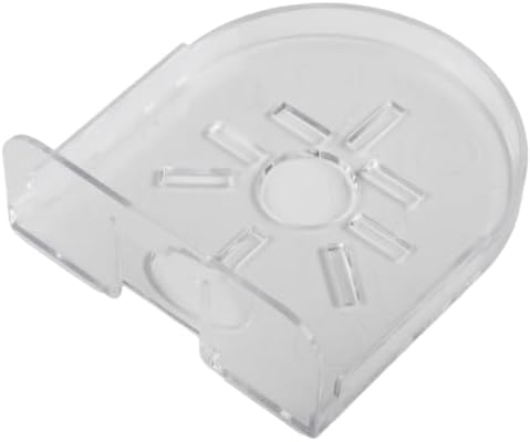 Non-Drilling Wall Mount Camera, Plastic Floating(Transparent) | Plastic Material, Cable Management Slot, Strong Tape Install, Fits Cameras Routers Speakers, Living Room Bedroom Office