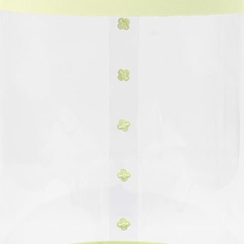 Stuffed Animal Storage Tube 130cm Large Capacity Transparent Plush Toy Display Bucket Organizer for Playroom Bedroom (Green)