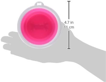 Bamboo Bamboo Silicone Pop-Up Travel Bowl, 1-Cup, Colors Vary